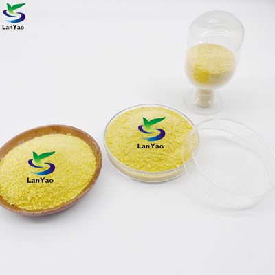 شهادة ISO معالجة المياه PAC الكلوريد البولي الألومنيوم 100٪ نقاء للماء الصناعي