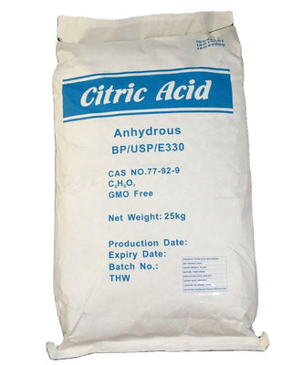 المواد المضافة للأغذية مسحوق Anhydride محتوى حمض السيتريك لأداء استثنائي