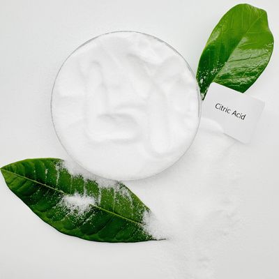 99.9 ٪ حمض الحمضيات النقي مسحوق أحادي هيدرات بلا ماء Cas رقم 77-92-9 الحديد 50ppm Max